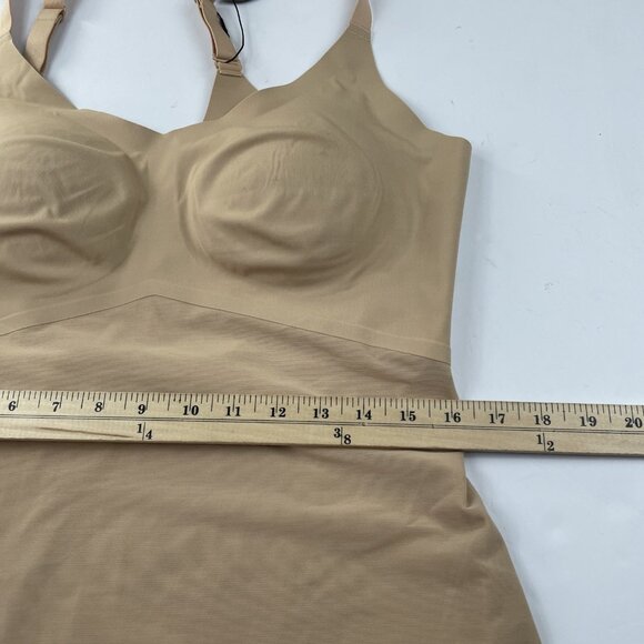 Honeylove Liftwear Camisole 1X Wireless Shaping Shapewear Nude Sand Tank - Picture 4 of 11